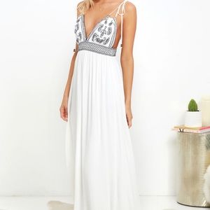 Lulus White Maxi